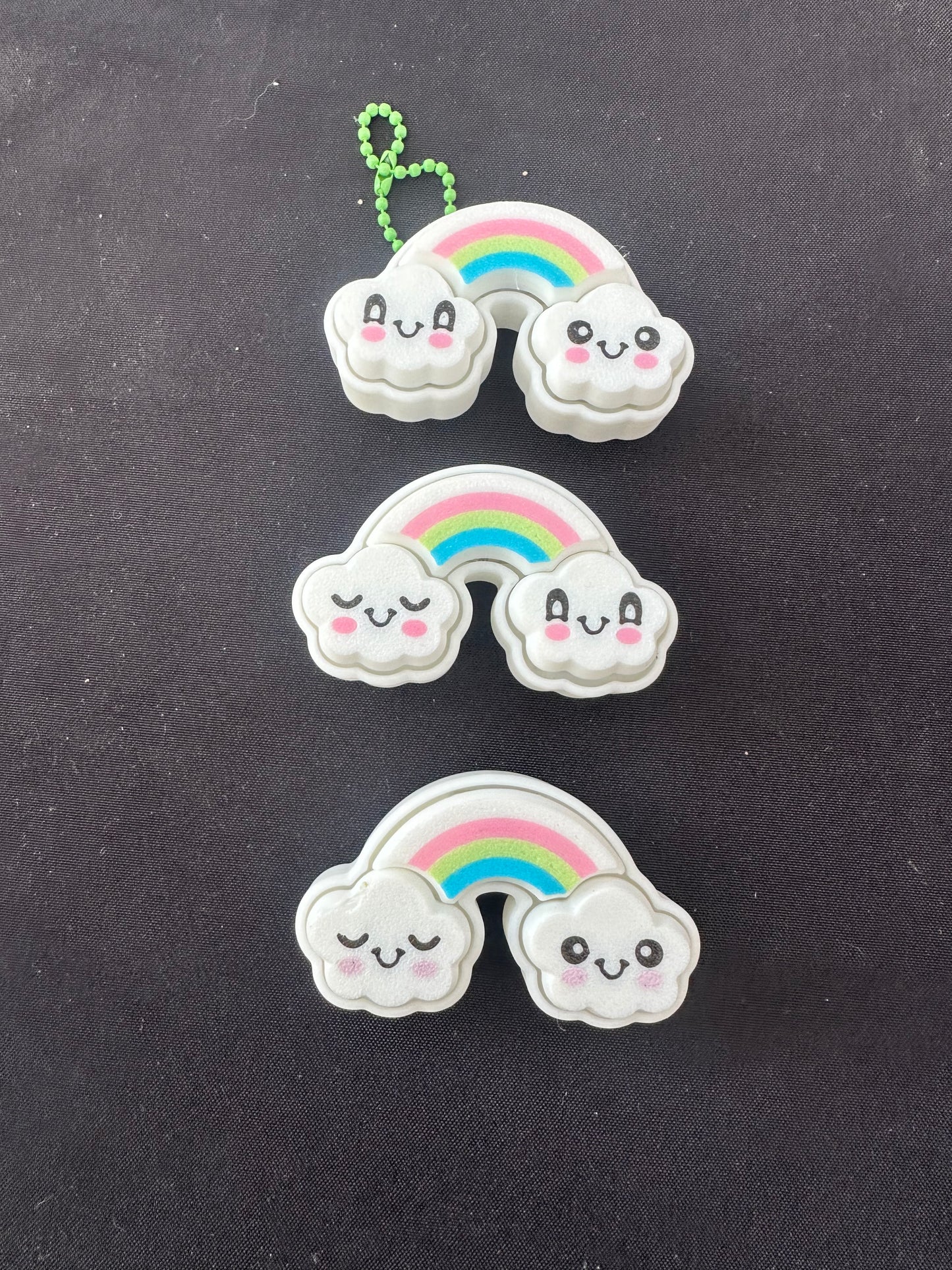 Rainbow Fidget Clicker 3D Printed