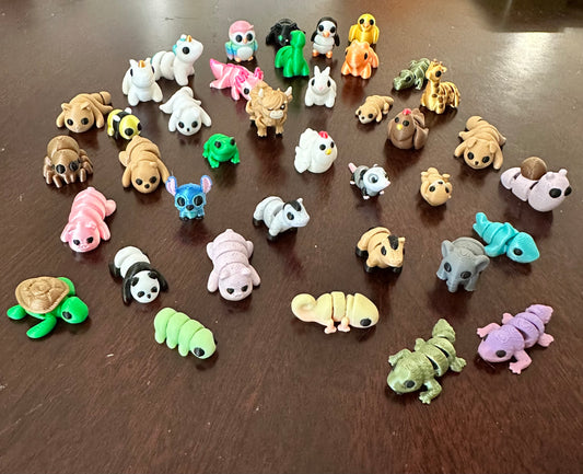 Micro Mini Fidget Animals