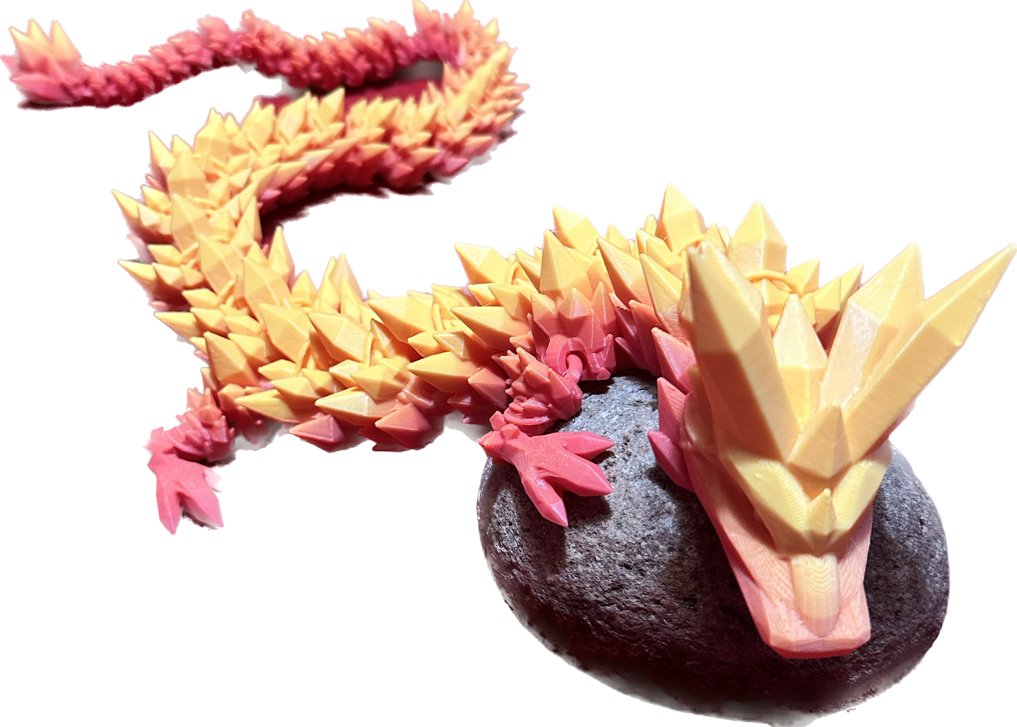 Baby 3D Printed Crystal Dragon - Over 50 colors to choose from!